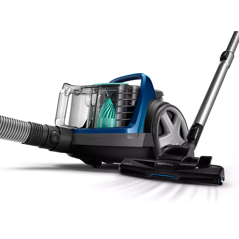 Philips FC9570 Bagless Vacuum Cleaner 2000W, Blue مكنسة بدون كيس مع ملحقات متعددة فيليبس