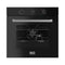 DLC D3140 FGE73LT-TMR Built-In Electric Gas Oven 70L, Black