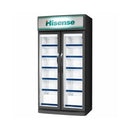 HISENSE FL-99WC Showcase Chiller, 35ft, Black