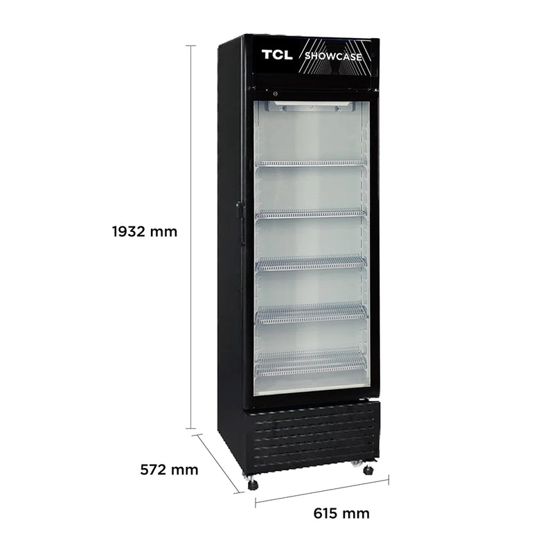 TCL FLB490SCB Showcase 380L عرضة عامودية 14 قدم