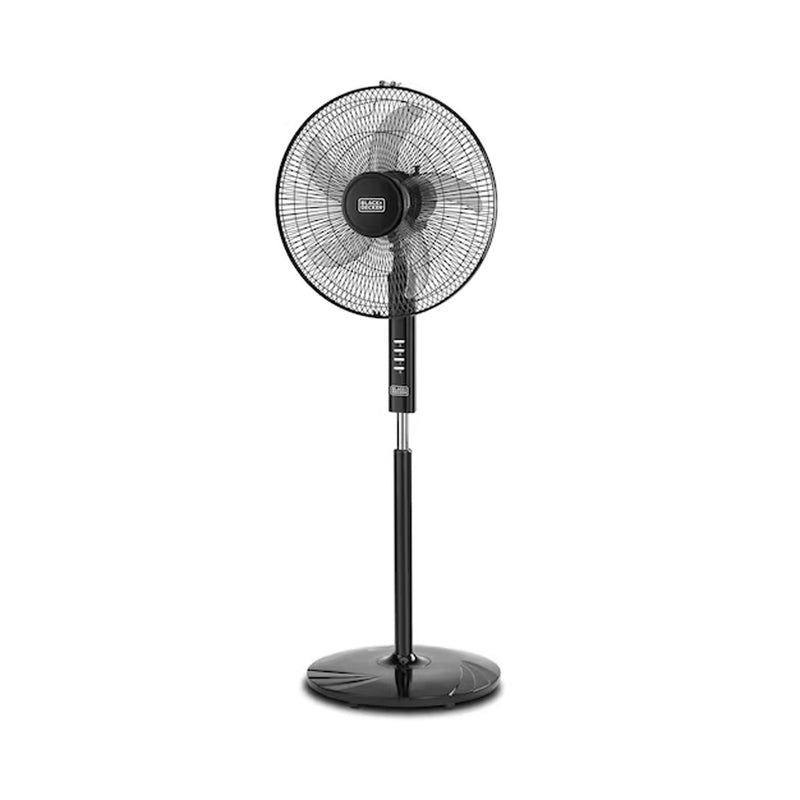 BLACK & DECKER FS1620-B5 779 Stand Fan, Black مروحة عامودية