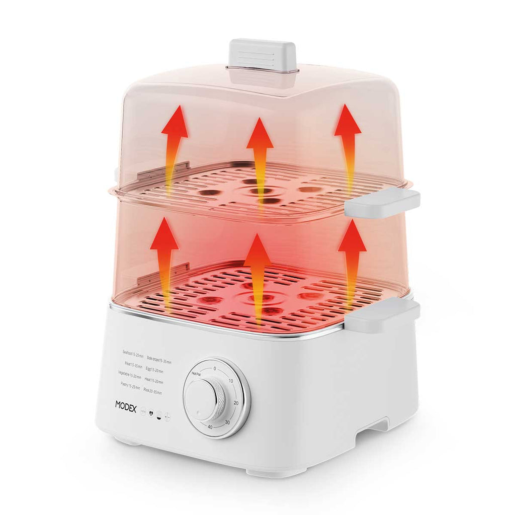 Fs300 Modex MODEX FS300 Food Steamer, White