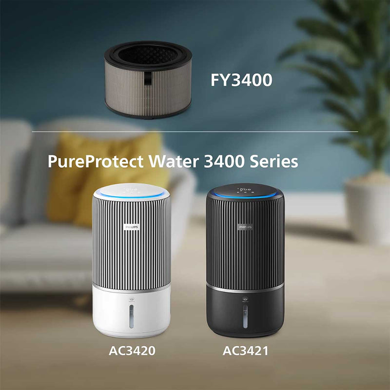 PHILIPS FY3400/30 PureProtect Water 3400 Series HEPA NanoProtect filter فلتر فلبس