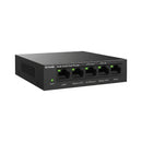 TENDA G0-5G-POE 5-Port Gigabit PoE Router, Black موجه انترنيت تيندا