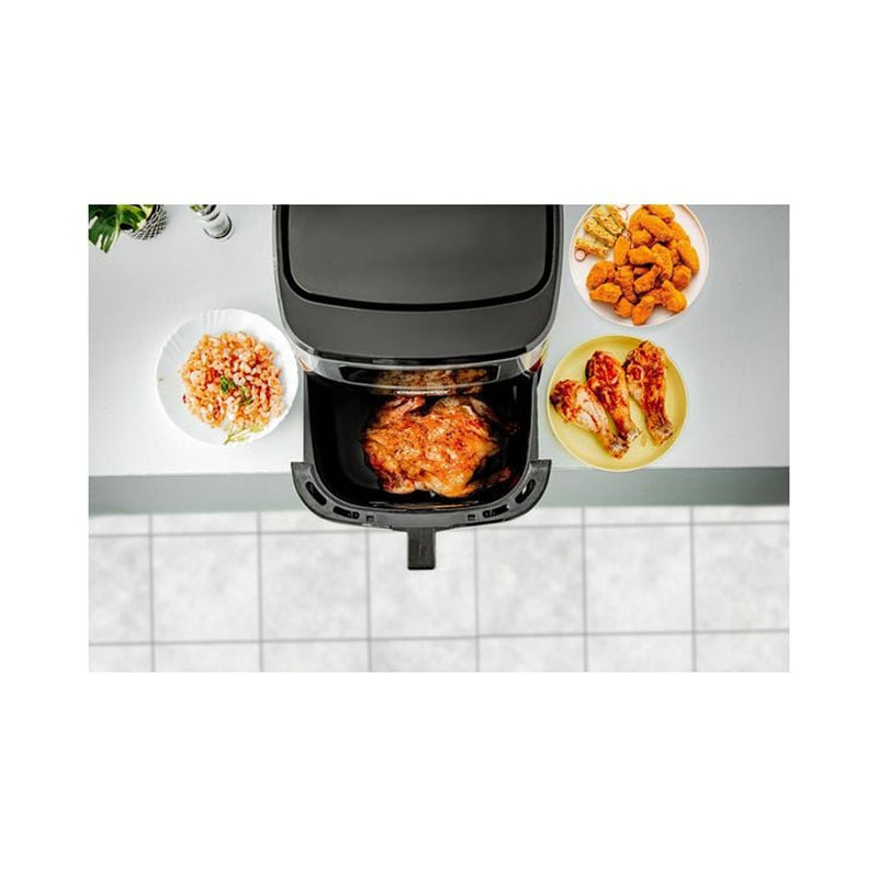 GEEPAS GAF37524 Digital Air Fryer, Silver قلاية هوائية جيباس