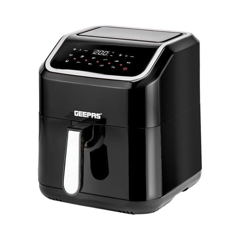 GEEPAS GAF37527 Digital Air Fryer 5.0 L 1600 W, Black قلاية هوائية جيباس