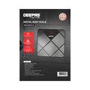 GEEPAS GBS46523UK Digital Body Scale, Black