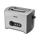GEEPAS GBT6152 2 Slice Toaster 900 W, Gray