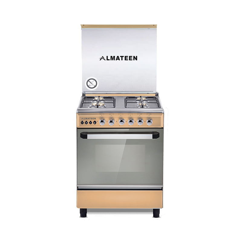 ALMATEEN GC-AL6606CR-EG طباخ المتين مصري كرستال 60*60