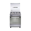 ALMATEEN GC-AL6606SS-EG طباخ المتين مصري كرستال 60*60