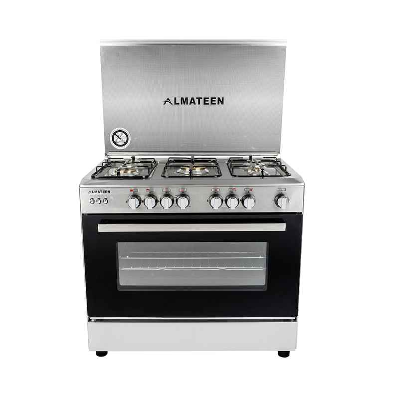 ALMATEEN GC-AL9706FSS-EG طباخ المتين مصري ديلوكس مروحة 90*60