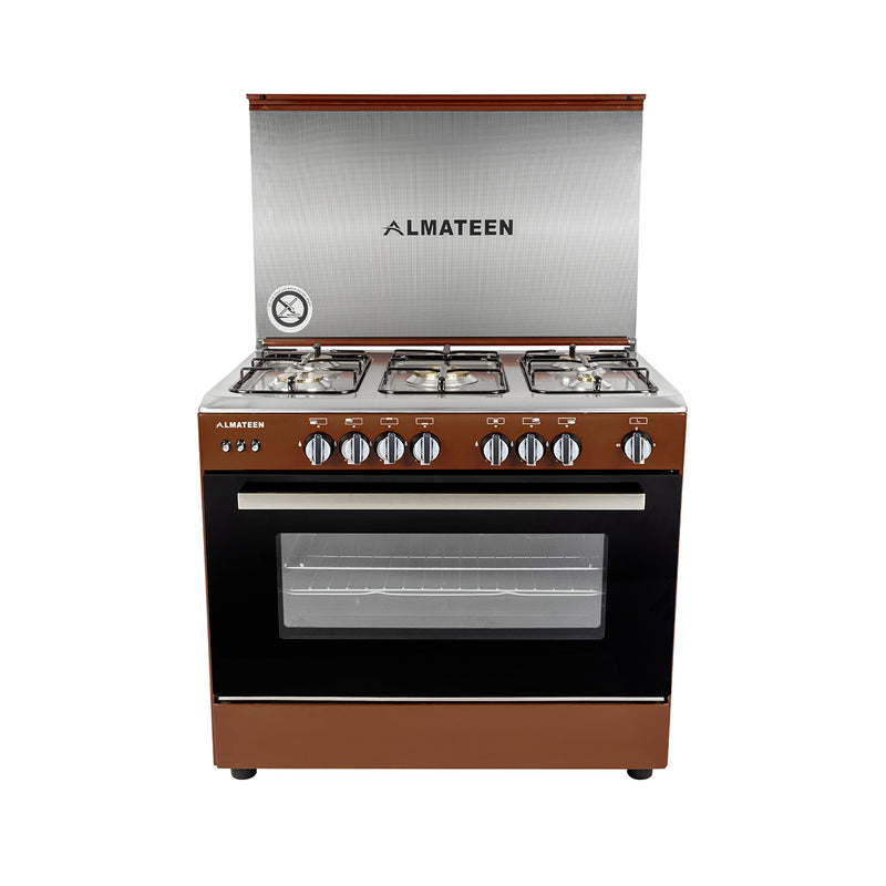 ALMATEEN  GC-MA9604BR-EG طباخ المتين مصري كالكسي 90*60 + QHMA4030CR-CH هدية مجانا