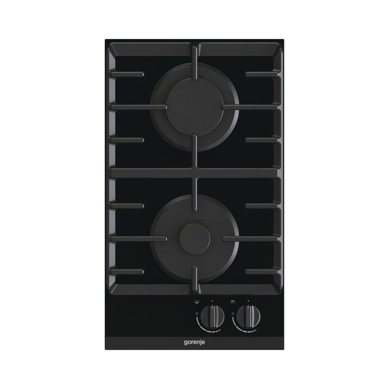 GORENJE GC321B 2-Burner Glass Ceramic Gas Cooker, Black  طباخ غاز من السيراميك الزجاجي ذو شعلتين جورنجي