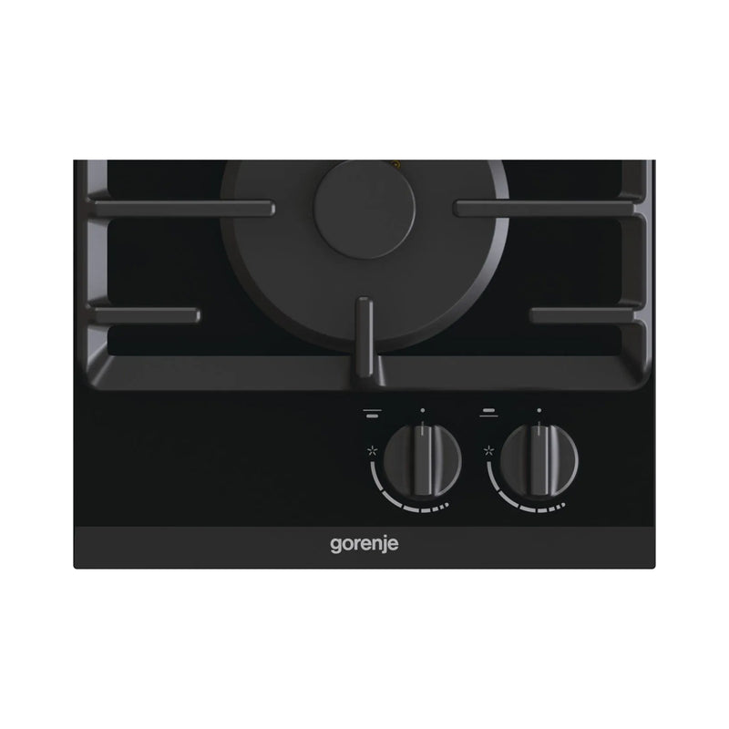 GORENJE GC321B 2-Burner Glass Ceramic Gas Cooker, Black  طباخ غاز من السيراميك الزجاجي ذو شعلتين جورنجي
