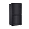 LG GCB-334DVL Four Doors Refrigerator 594L, Black - ثلاجة ال جي  أربع أبواب بتقنية التشخيص الذكي