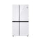 LG GCB-287GNWC Side by Side 647L Refrigerator, Inverter Compressor, Multi AirFlow, White Glass Color