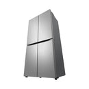 LG GCB-334DFPL Multi Door Refregirator , 464L Silver Color,Linear Cooling, Multi Air Flow, Silver ثلاجة اربع ابواب 464 لتر تبريد خطي + تدفق هواء متعدد ال جي