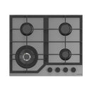 ALMATEEN GCBMA6001GR 4-burner cooker, Grey طباخ اربع مشاعل المتين