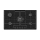 ALMATEEN GCBMA9001BK 5-burner cooker, Black طباخ خمس مشاعل المتين