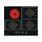 GORENJE GCE681BSC Combined cooking hob, Black طباخ مشترك غازي وكهربائي جورنجي