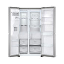 LG GCJ287TVL Side By Side Refrigerator UV Nano™, Door-in-Door™ ThinQ™ Linear Cooling™, Silver ثلاجة 4 ابواب سايد باي سايد مع براد ال جي