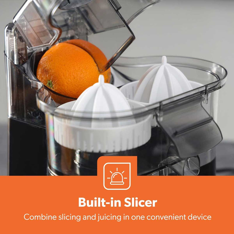 GEEPAS GCJ5347 Citrus Juicer Double Squeez, Red معصارة جيباس