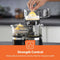 GEEPAS GCJ5347 Citrus Juicer Double Squeez, Red معصارة جيباس