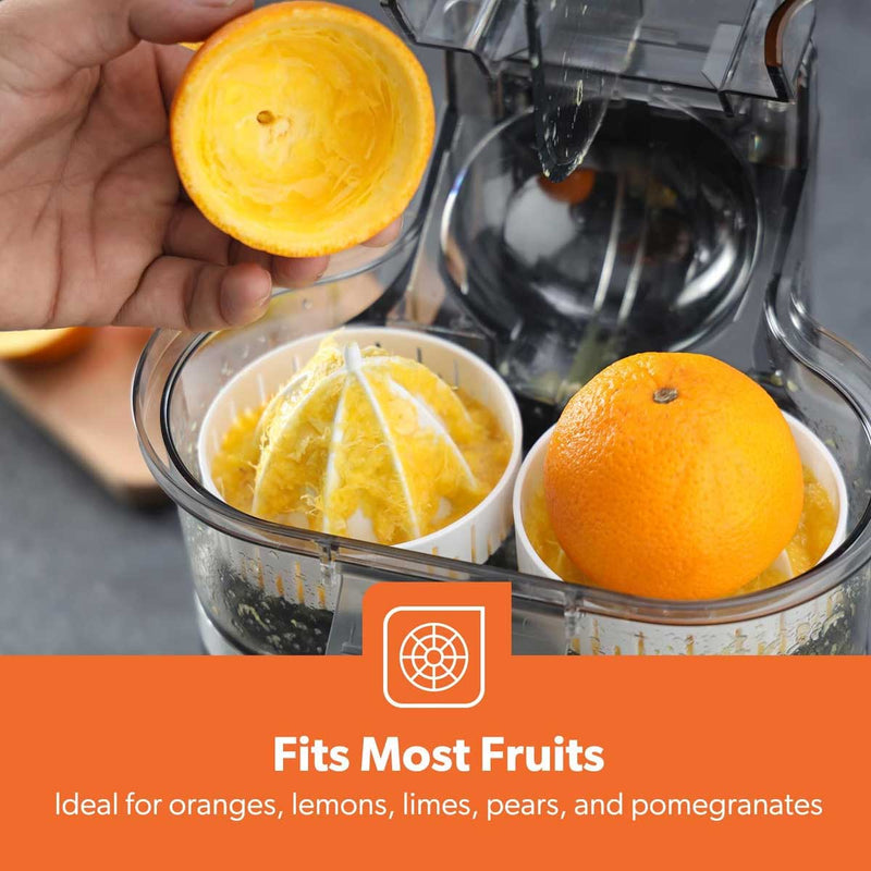 GEEPAS GCJ5347 Citrus Juicer Double Squeez, Red معصارة جيباس