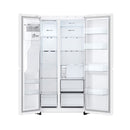LG GCL-287DVWN Side by Side Refrigerator 625 L, Essense White ثلاجة سايد باي سايد 625 لتر ال جي