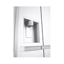 LG GCL-287DVWN Side by Side Refrigerator 625 L, Essense White ثلاجة سايد باي سايد 625 لتر ال جي