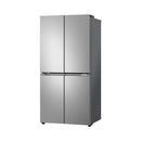 LG GCL-334DFPD Four Door Refrigerator, Silver ثلاجة اربع ابواب ال جي