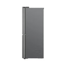 LG GCL-334DFPD Four Door Refrigerator, Silver ثلاجة اربع ابواب ال جي