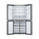 LG GCL-334DFPD Four Door Refrigerator, Silver ثلاجة اربع ابواب ال جي