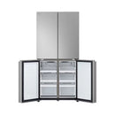 LG GCL-334DFPD Four Door Refrigerator, Silver ثلاجة اربع ابواب ال جي