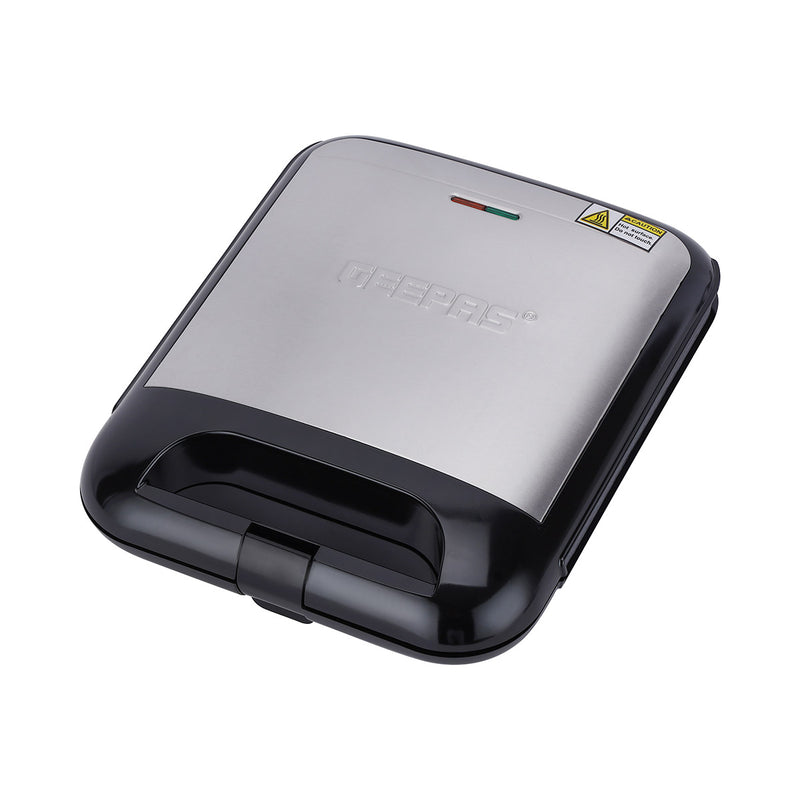 GEEPAS GCM3762 12Pcs Mini Cake Maker 1400 W, Black صانعة الكيك الصغيرة جيباس