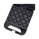 GEEPAS GCM3762 12Pcs Mini Cake Maker 1400 W, Black صانعة الكيك الصغيرة جيباس