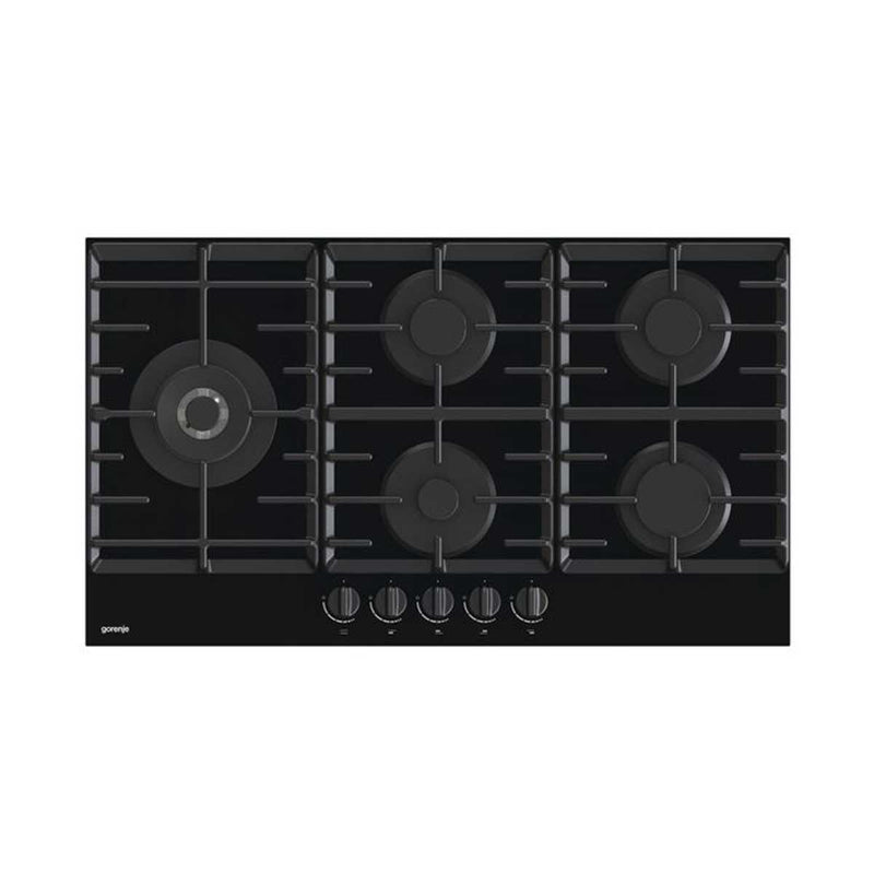 GORENJE GCW951B Built-In Gas Cooker 5 Burners, Black طباخ جورنجي