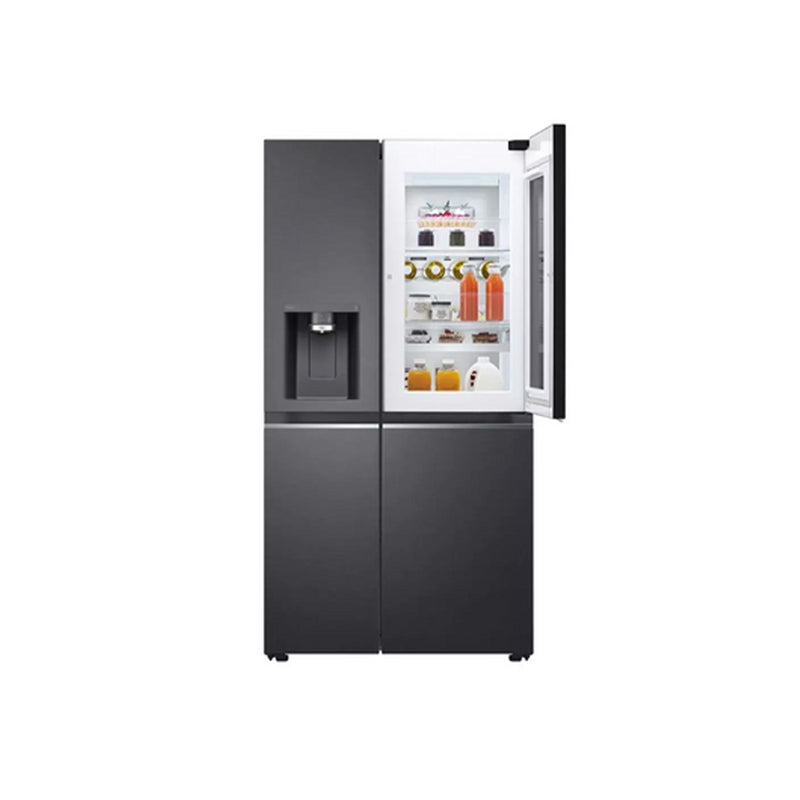 LG GCX-287TNB InstaView ThinQ Refrigerator 611L, Black