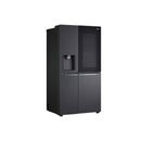 LG GCX-287TNB InstaView ThinQ Side by Side Refrigerator 611L, Black