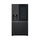 LG GCX-287TVAN Side by Side Refrigerator InstaViewThinQ™, Black ثلاجة ال جي