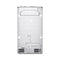 LG GCX-287TVS InstaView™ ThinQ™ 611L Side by Side Refrigerator, UVnano™, LINEARCooling™, ThinQ™, Silver ثلاجة 611 لتر ال جي