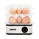 GEEPAS GEB63019UK Egg Boiler, White