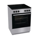 GORENJE GEC6A11SG 4-Hob Electric Cooker, Gray  طباخ كهربائي جورنجي