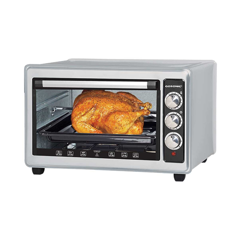 GOSONIC GEO-434 34L Electric Oven, Gray