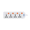 GEEPAS GES4003-VDE 4 Way Extension Board - VDE Plug سيار كهربائي جيباس