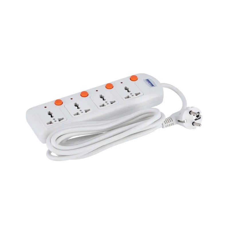 GEEPAS GES4003-VDE 4 Way Extension Board - VDE Plug سيار كهربائي جيباس