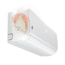 GE AA28GESRAH 2.33 Ton Wall-Mounted Standard Split General Electric - American, White سبلت جداري جي اي