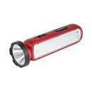GEEPAS GFL4663 2-in-1 Rechargeable Emergency Lantern with LED Torch, Red