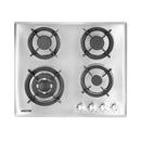 GEEPAS GGC31026 2-in-1 Built-in Gas Hob, Silver طباخ كهربائي جيباس