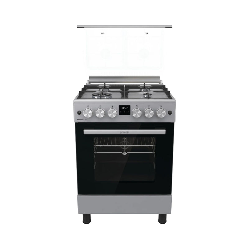 GORENJE GGI6C20S 4-Burner Gas Cooker, Gray طباخ غازي جورنجي